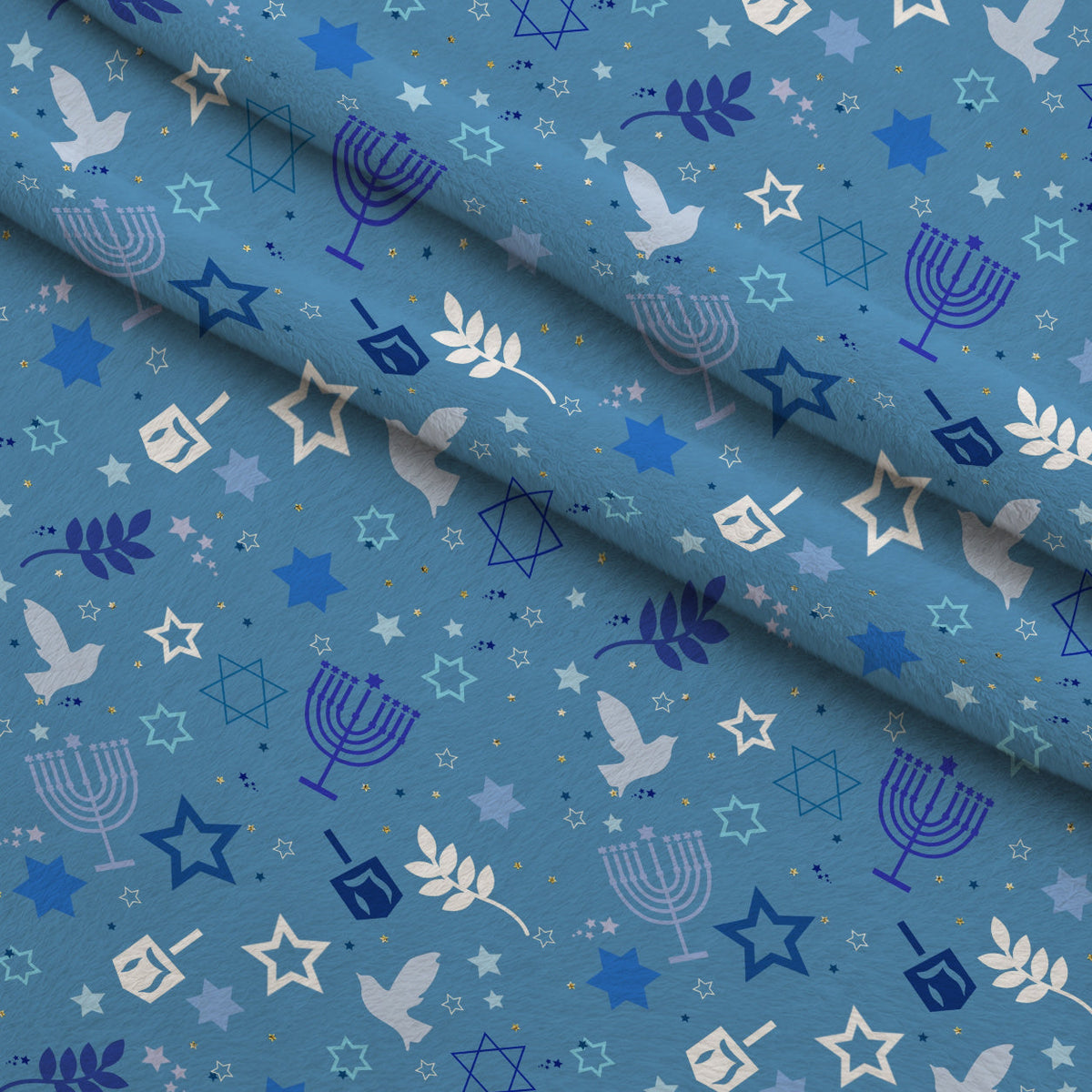 Hamsa Heritage Pattern 9 Minky Fabric