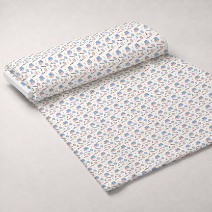 Hand and Machine Embroidery Pattern 1 Minky Fabric
