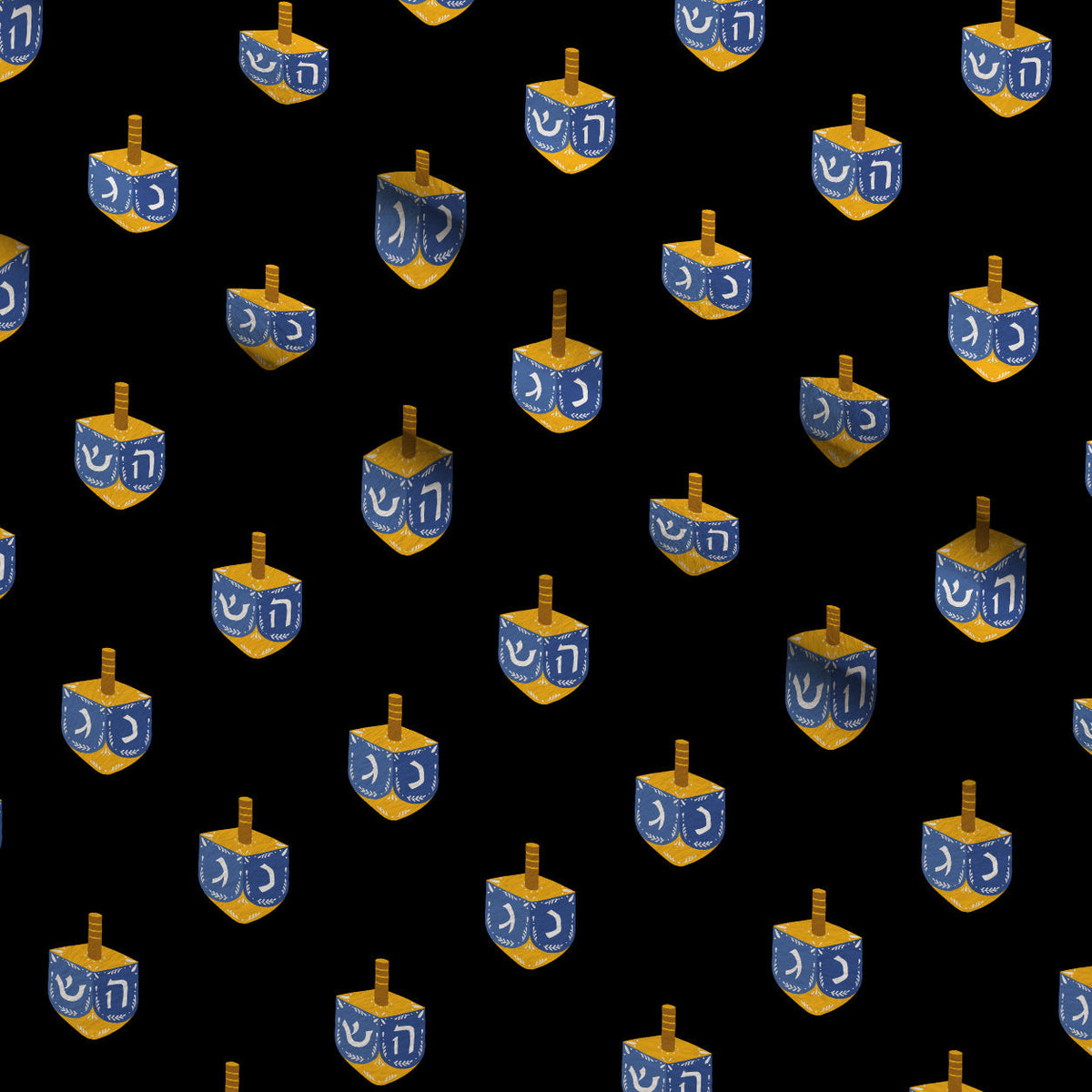 Hanukkah Gifts Pattern 1 Minky Fabric