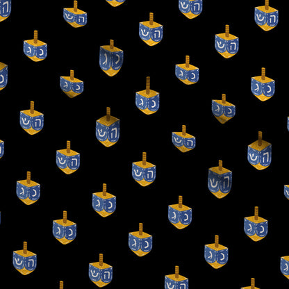 Hanukkah Gifts Pattern 1 Minky Fabric
