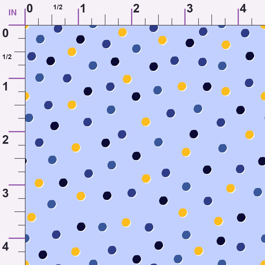 Hanukkah Gifts Pattern 10 Blue Minky Fabric
