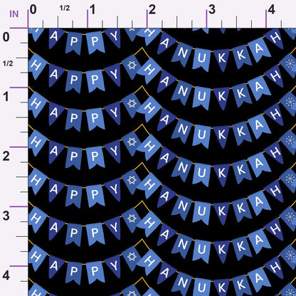 Hanukkah Gifts Pattern 13 Minky Fabric