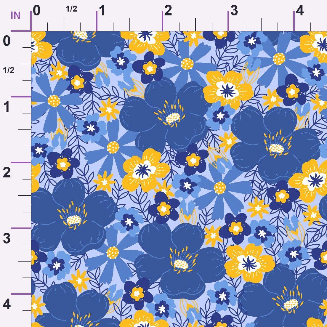 Hanukkah Gifts Pattern 7 Blue Minky Fabric
