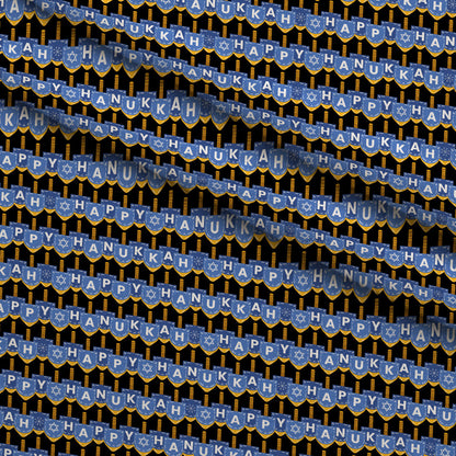 Hanukkah Gifts Pattern 8 Minky Fabric