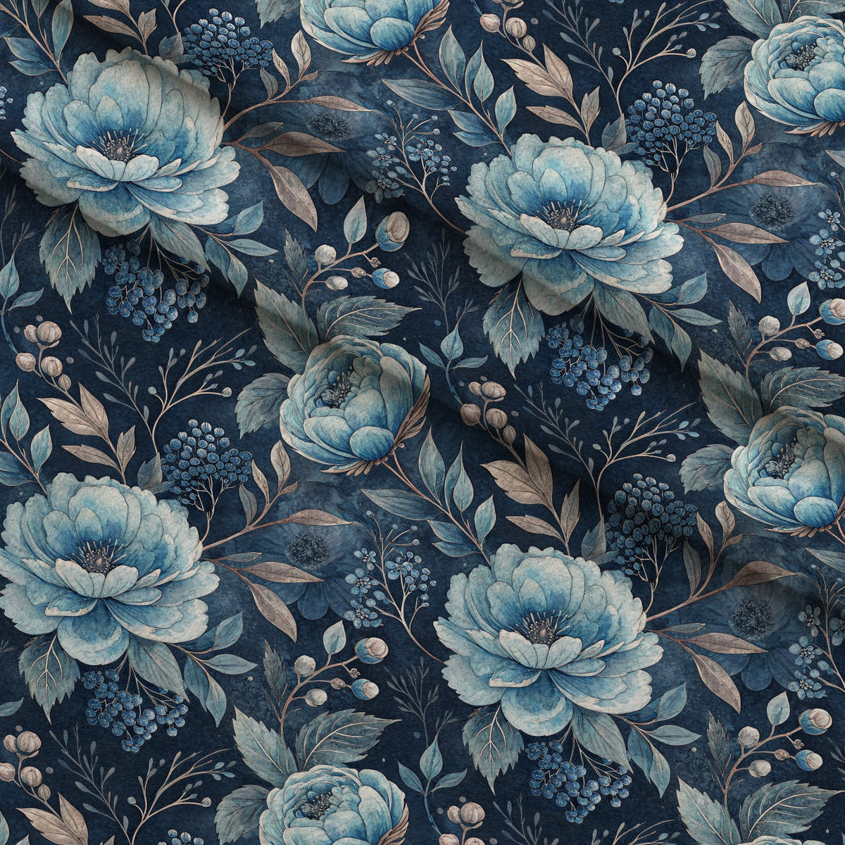 Harbor Blossoms Pattern 13 Minky Fabric