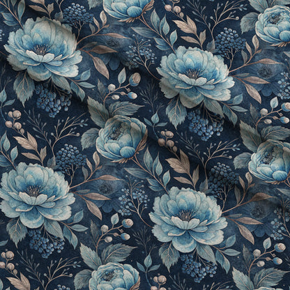 Harbor Blossoms Pattern 13 Minky Fabric