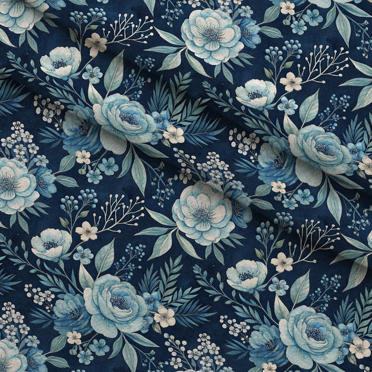 Harbor Blossoms Pattern 14 Minky Fabric