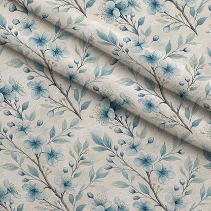 Harbor Blossoms Pattern 15 Minky Fabric