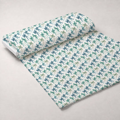 Harbor Blossoms Pattern 16 Minky Fabric