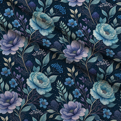 Harbor Blossoms Pattern 17 Minky Fabric