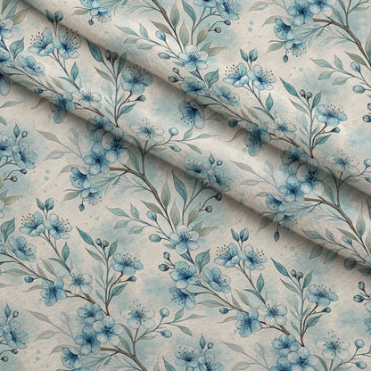 Harbor Blossoms Pattern 19 Minky Fabric