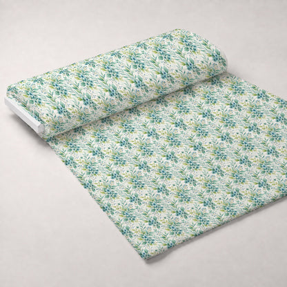 Harbor Blossoms Pattern 2 Minky Fabric