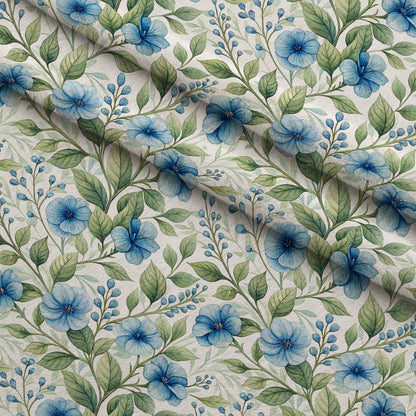 Harbor Blossoms Pattern 22 Minky Fabric