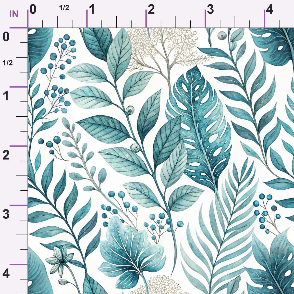 Harbor Blossoms Pattern 24 Minky Fabric