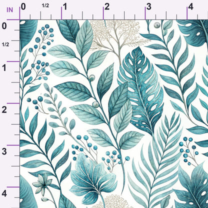 Harbor Blossoms Pattern 24 Minky Fabric