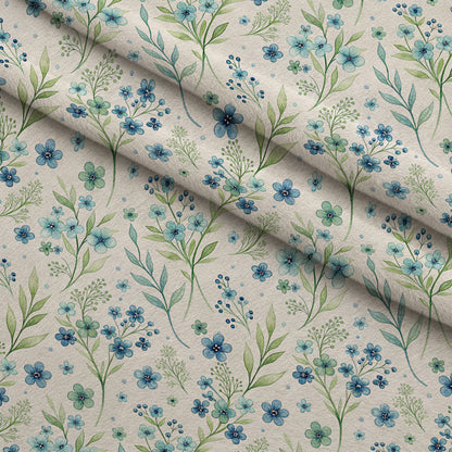 Harbor Blossoms Pattern 25 Minky Fabric