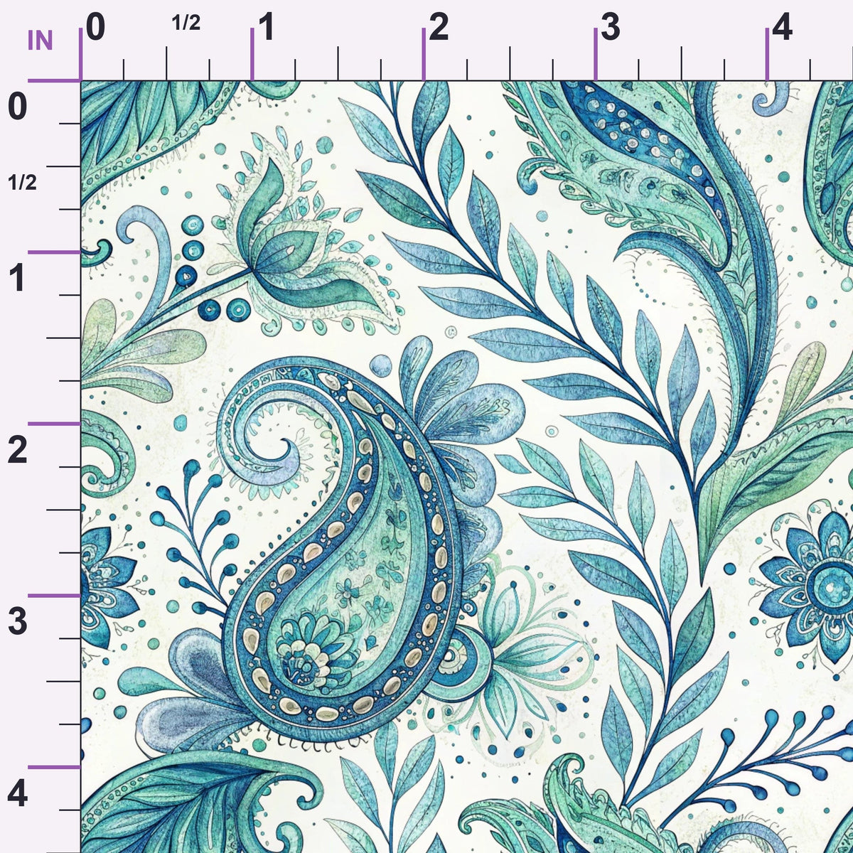 Harbor Blossoms Pattern 27 Minky Fabric