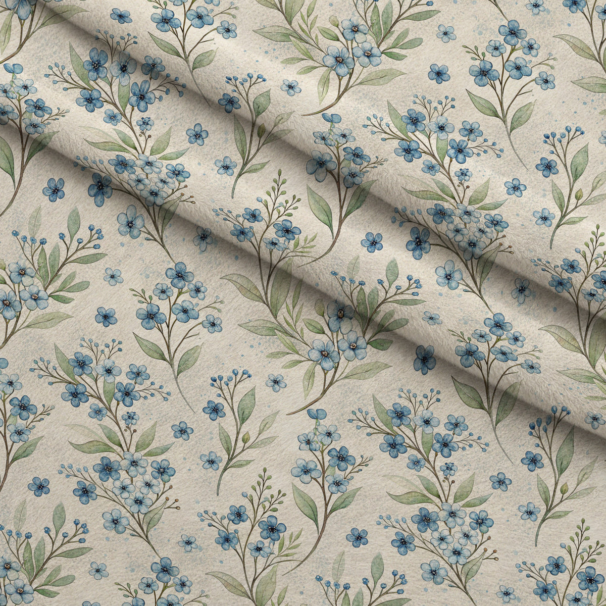 Harbor Blossoms Pattern 28 Minky Fabric
