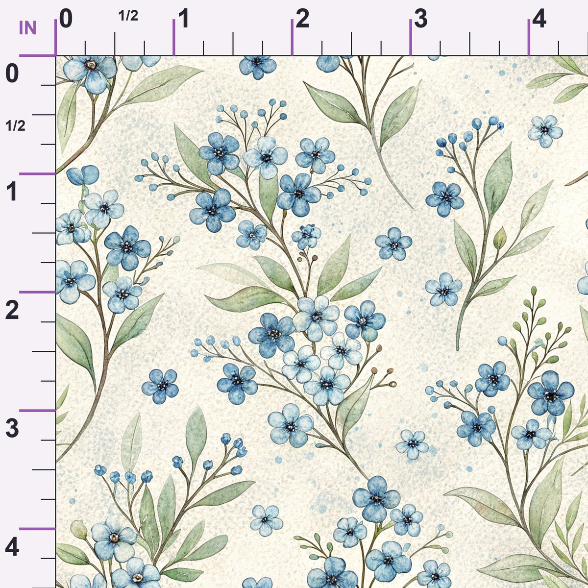 Harbor Blossoms Pattern 28 Minky Fabric