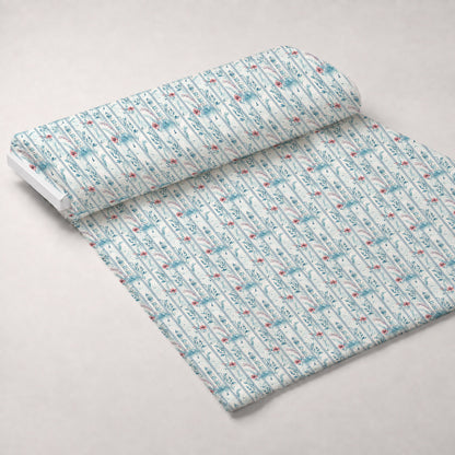 Harbor Blossoms Pattern 29 Minky Fabric