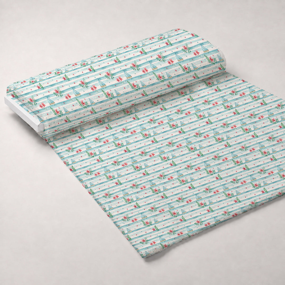 Harbor Blossoms Pattern 30 Minky Fabric