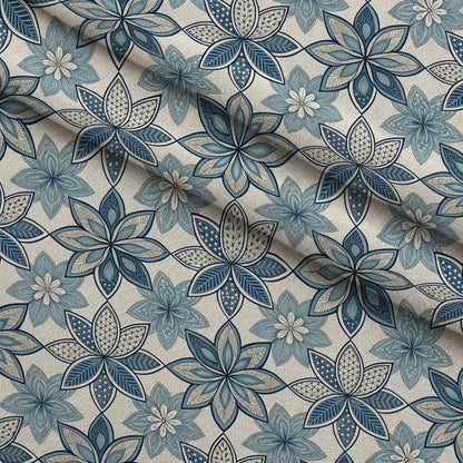 Harbor Blossoms Pattern 4 Minky Fabric