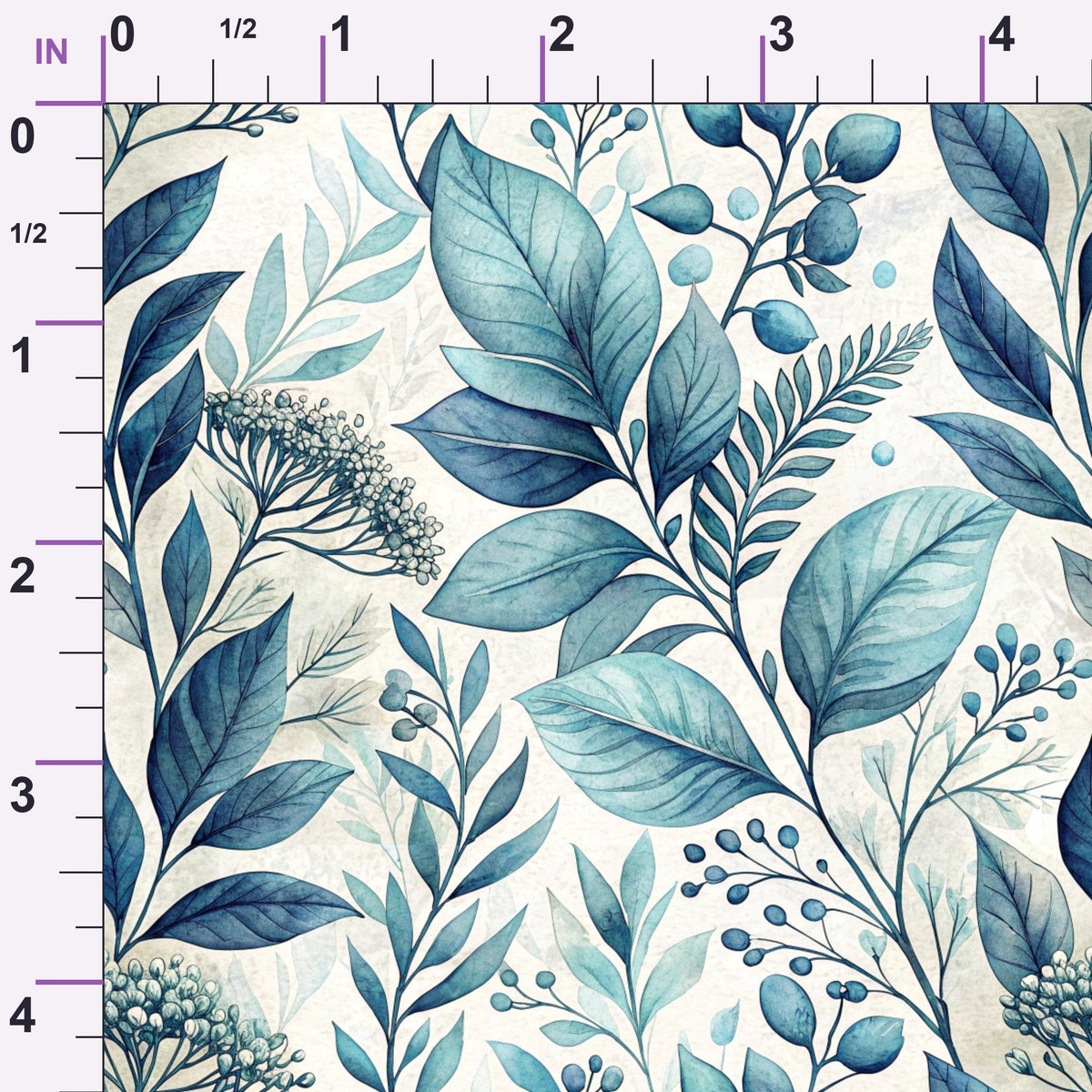 Harbor Blossoms Pattern 5 Minky Fabric