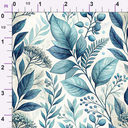 Harbor Blossoms Pattern 5 Minky Fabric