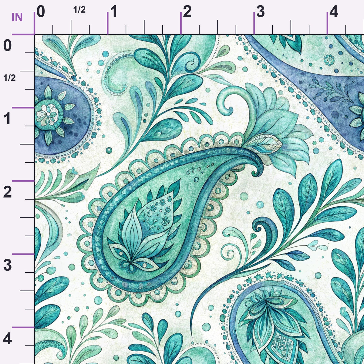 Harbor Blossoms Pattern 8 Minky Fabric