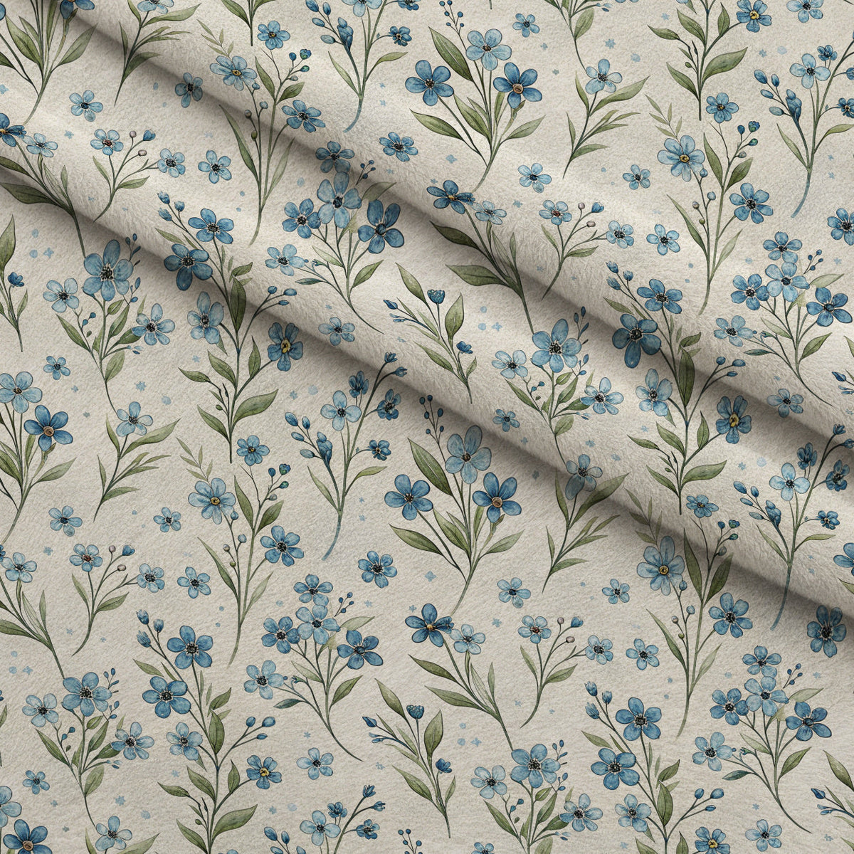 Harbor Blossoms Pattern 9 Minky Fabric