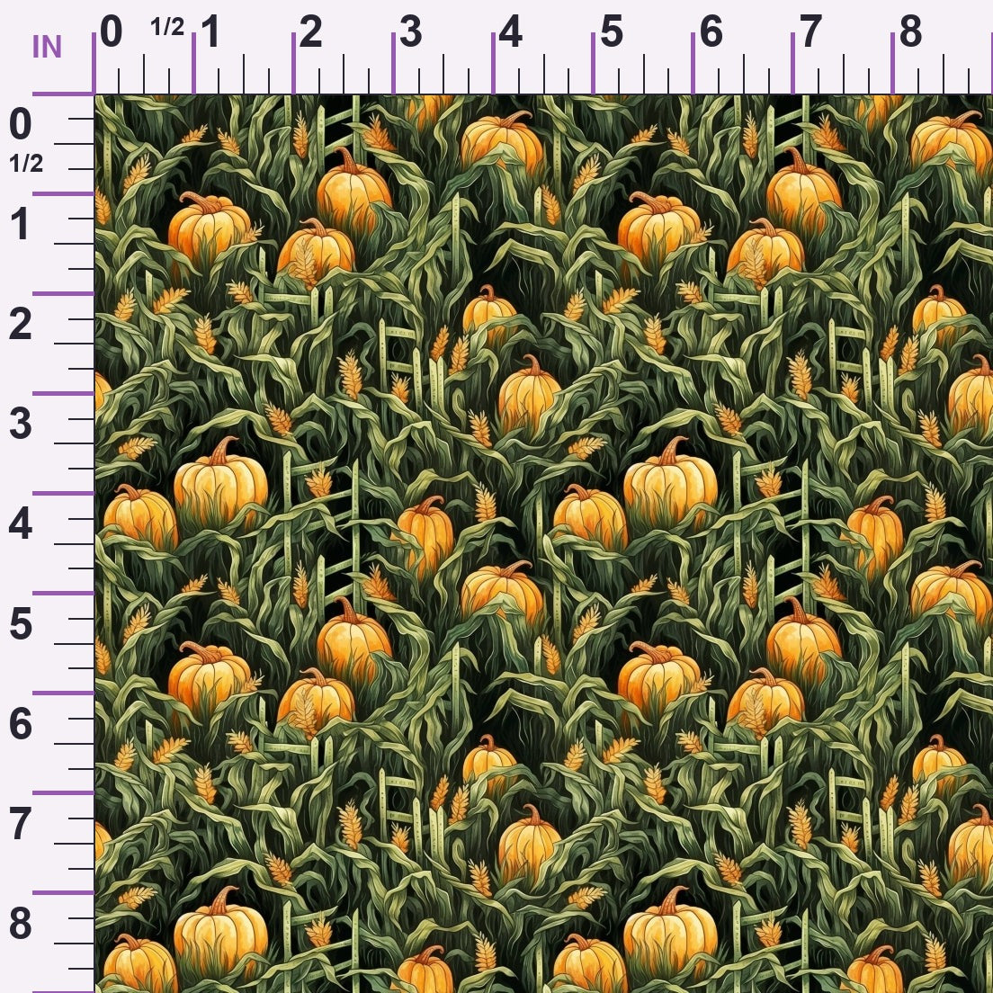 Harvest Maze Pattern 4 Minky Fabric