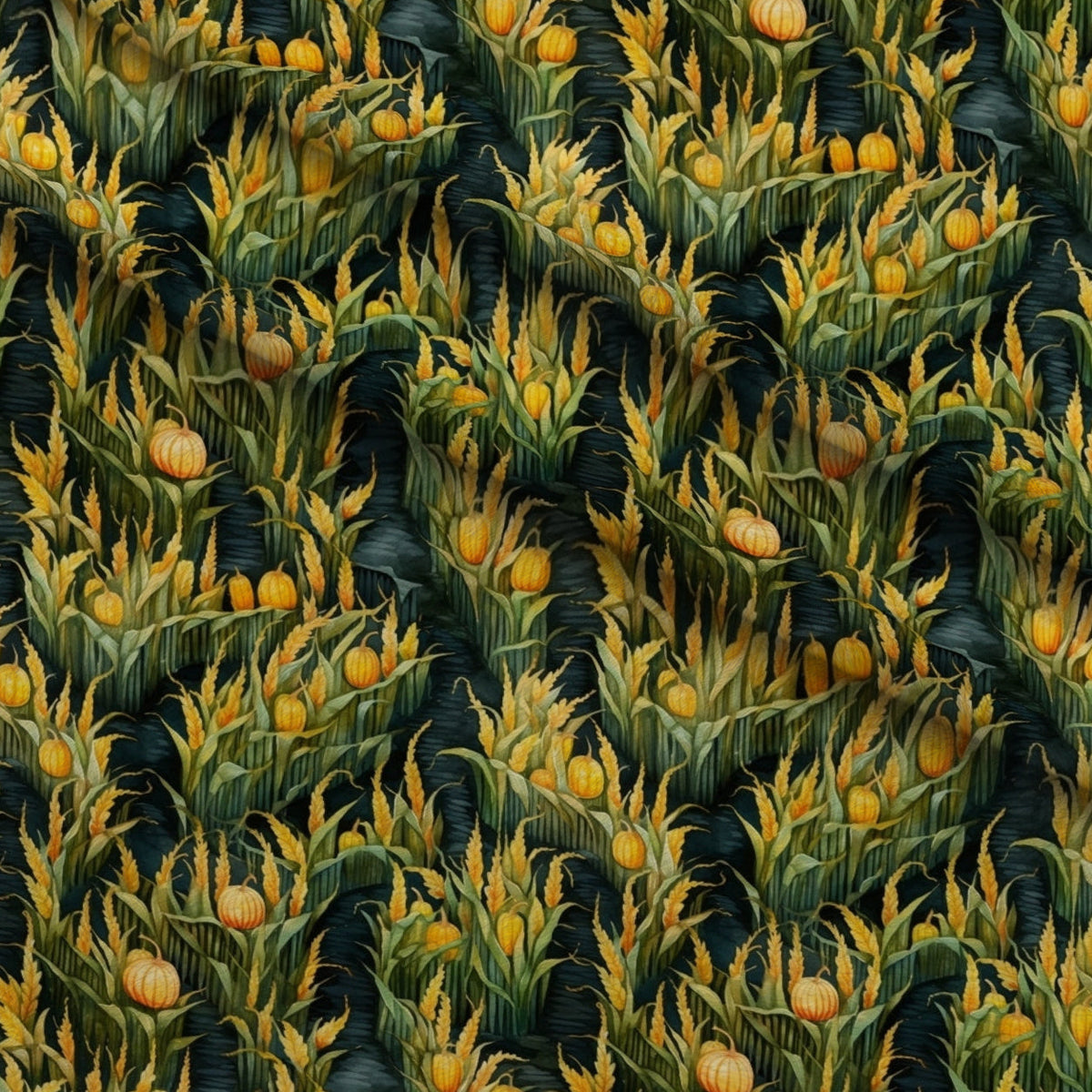 Harvest Maze Pattern 5 Minky Fabric