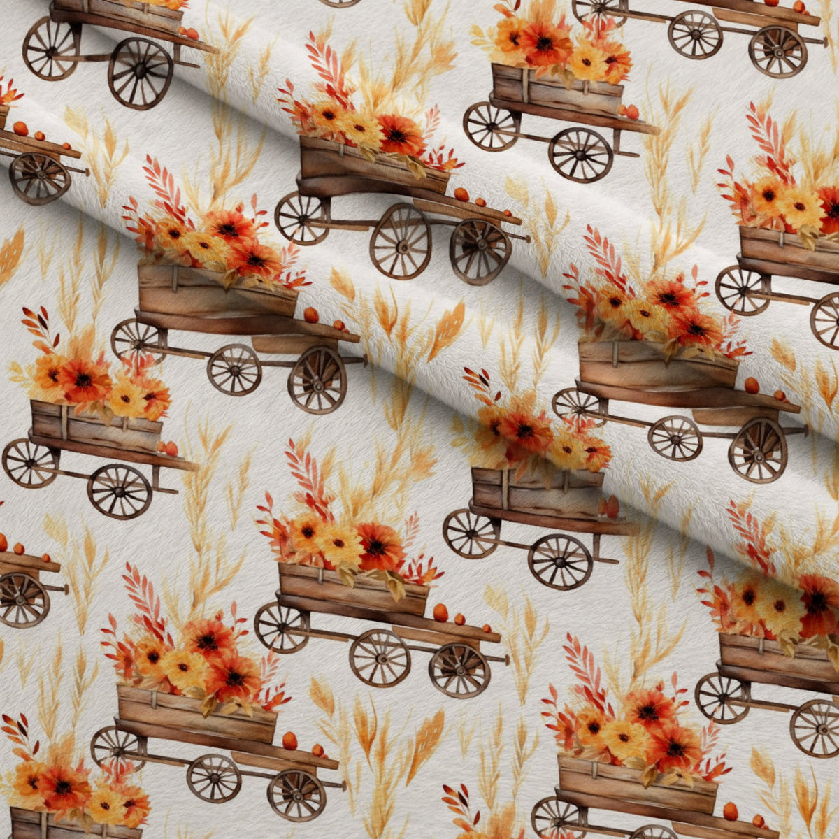 Harvest Maze Pattern 8 Minky Fabric