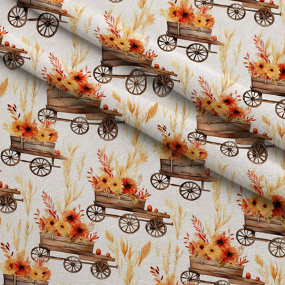 Harvest Maze Pattern 8 Minky Fabric