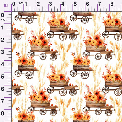 Harvest Maze Pattern 8 Minky Fabric