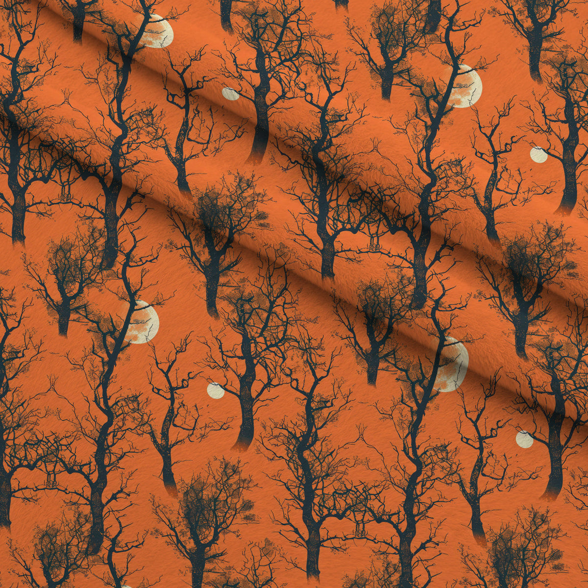 Harvest Moon Branches Pattern 3 Minky Fabric