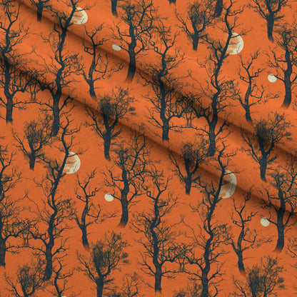 Harvest Moon Branches Pattern 3 Minky Fabric