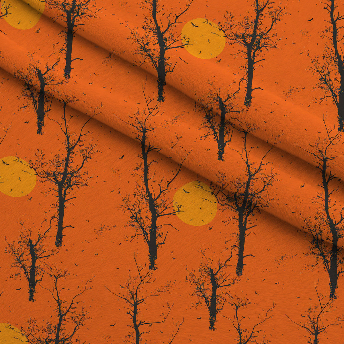 Harvest Moon Branches Pattern 5 Minky Fabric
