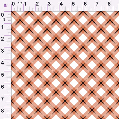 Harvest Tartan Pattern 1 Minky Fabric