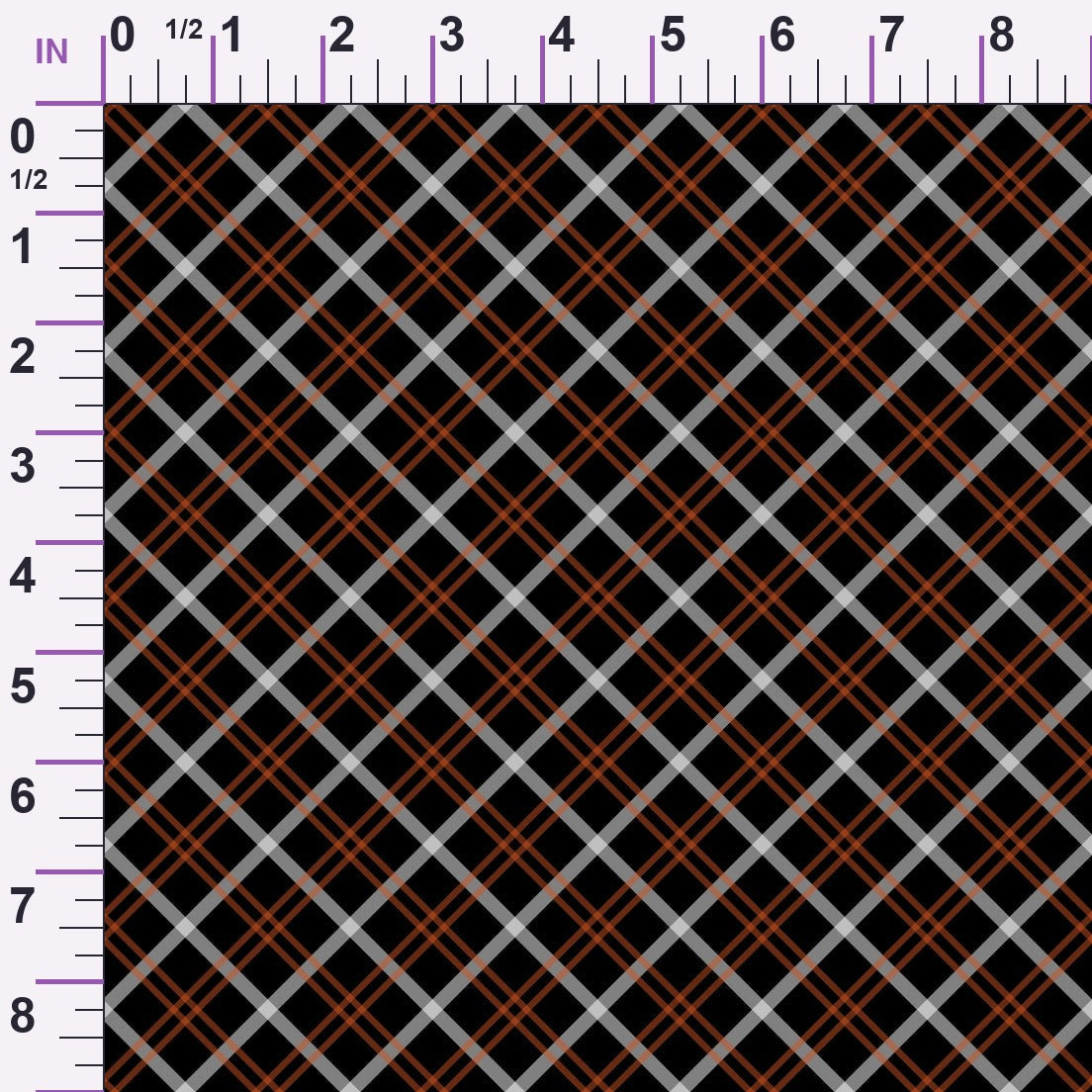 Harvest Tartan Pattern 10 Minky Fabric