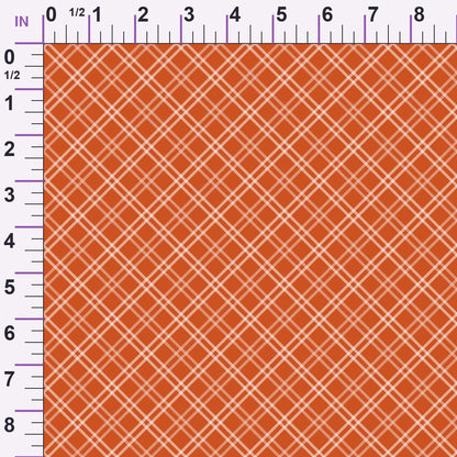 Harvest Tartan Pattern 11 Minky Fabric