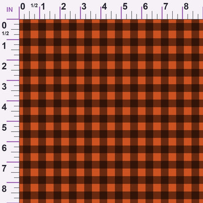 Harvest Tartan Pattern 12 Minky Fabric