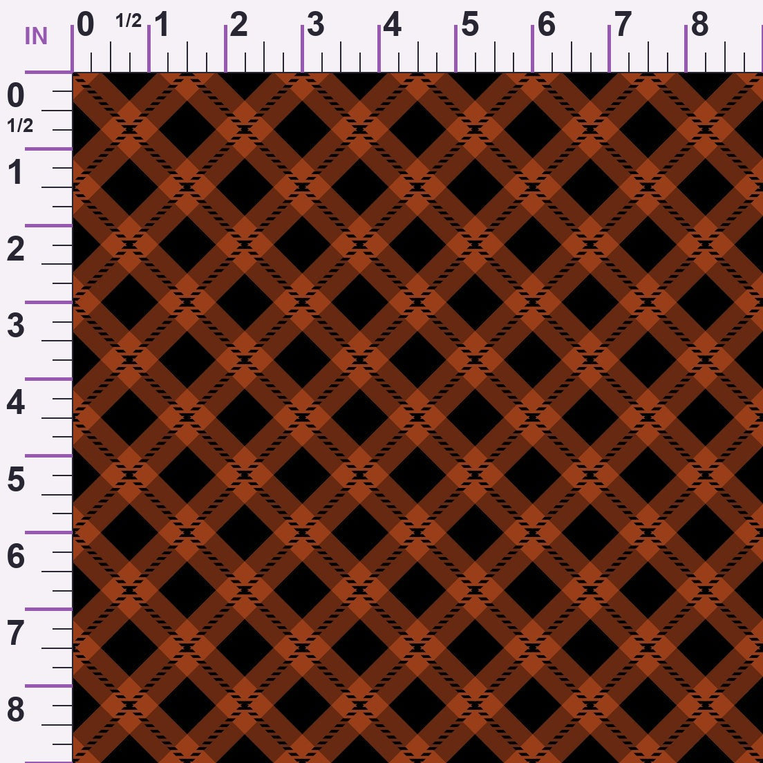 Harvest Tartan Pattern 16 Minky Fabric