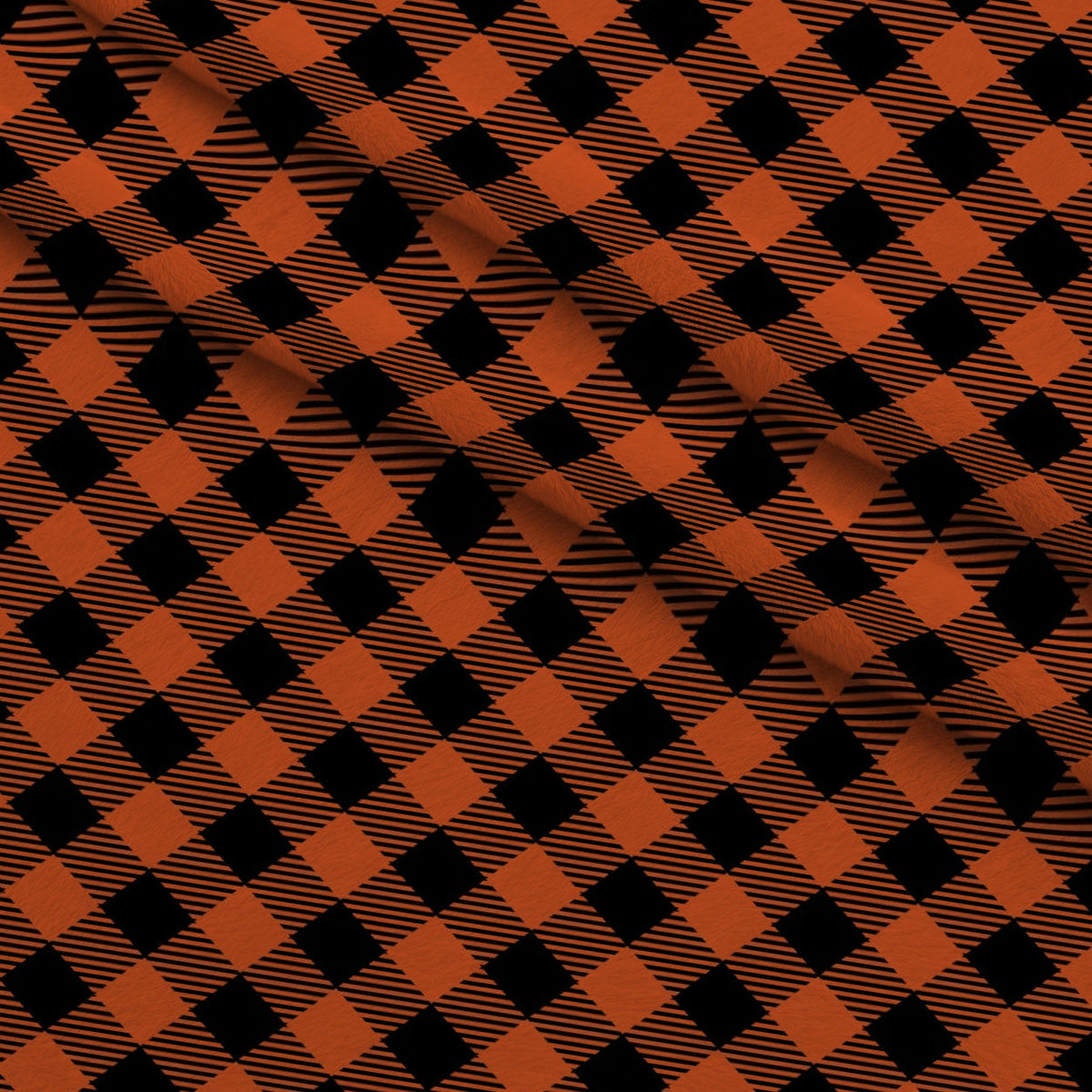 Harvest Tartan Pattern 18 Minky Fabric