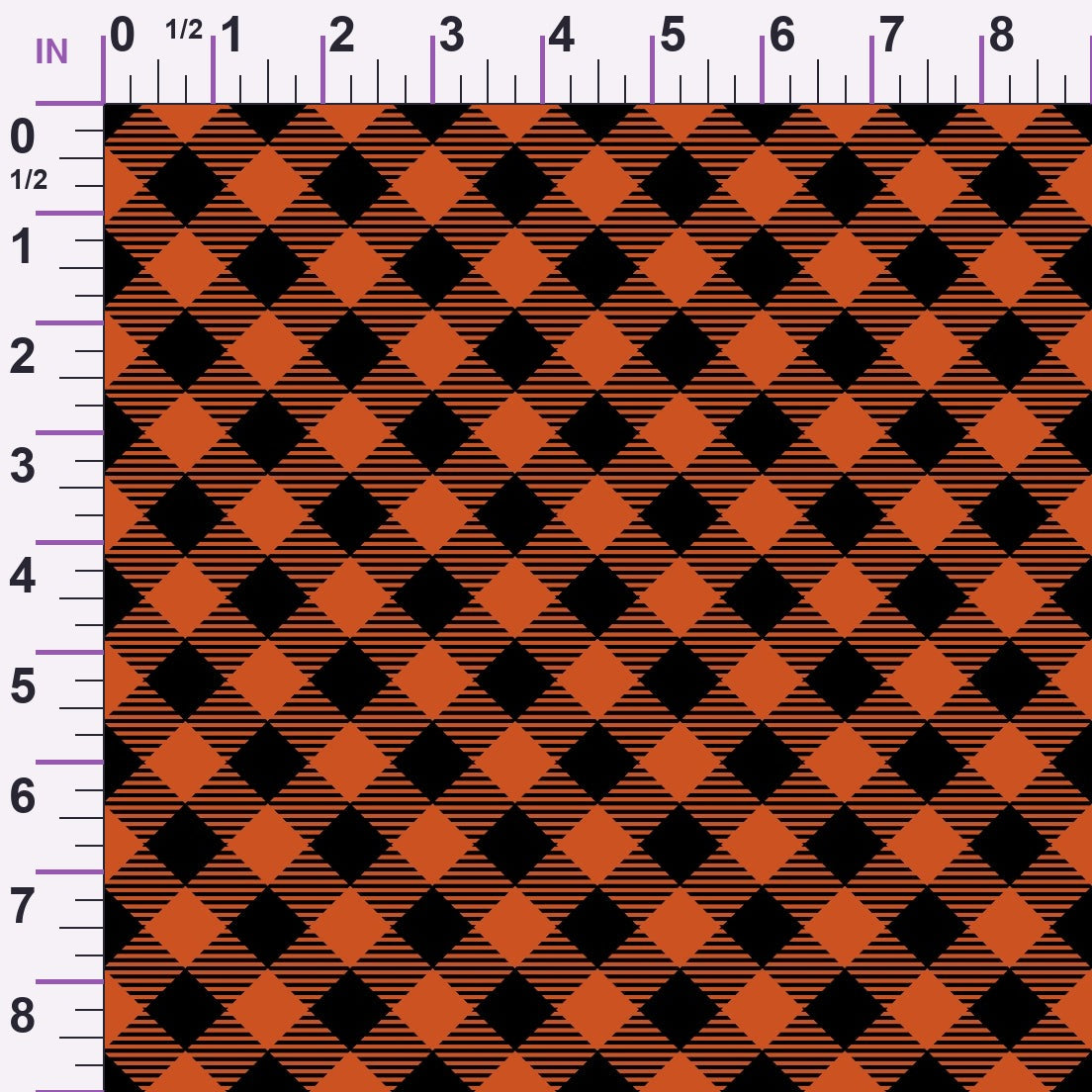 Harvest Tartan Pattern 18 Minky Fabric