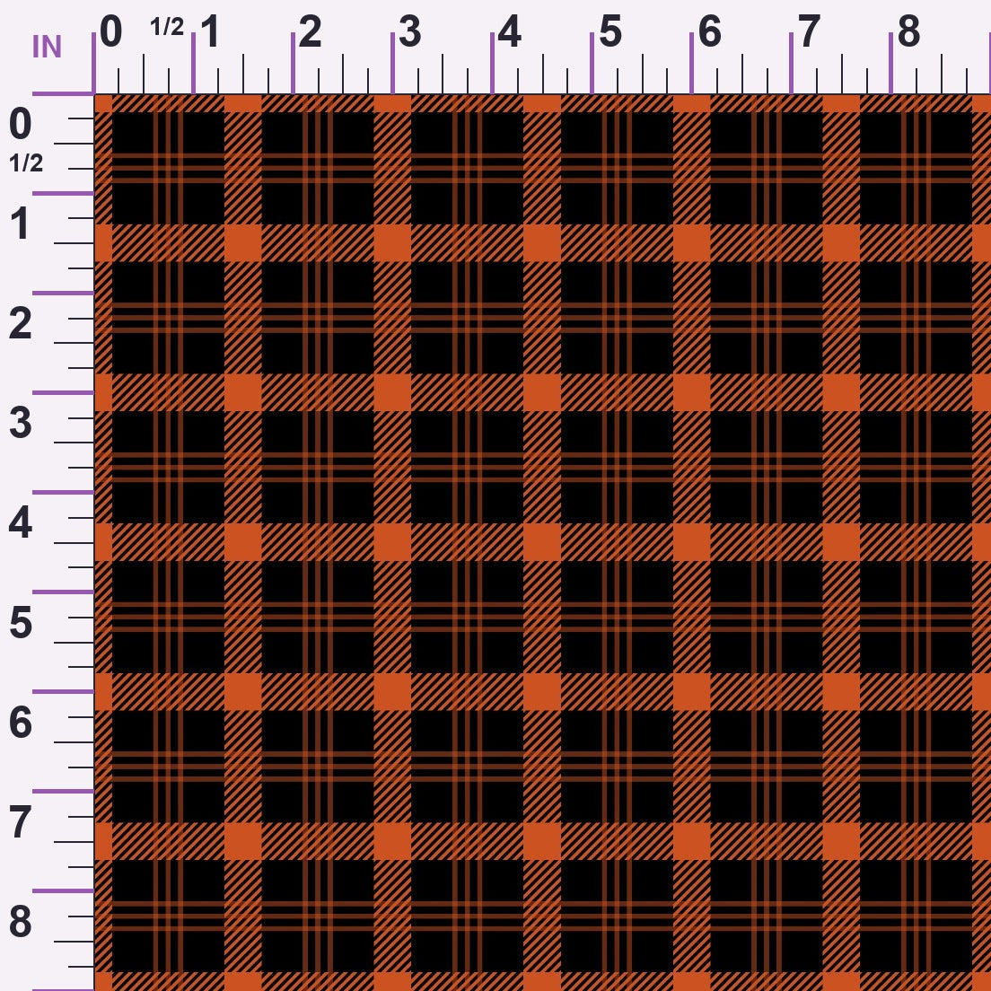 Harvest Tartan Pattern 19 Minky Fabric
