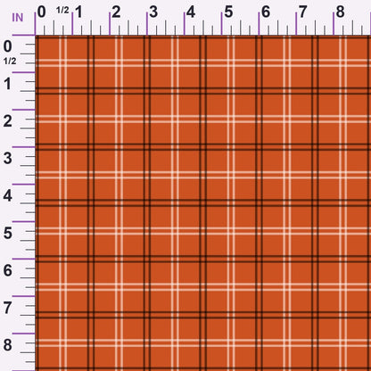 Harvest Tartan Pattern 2 Minky Fabric