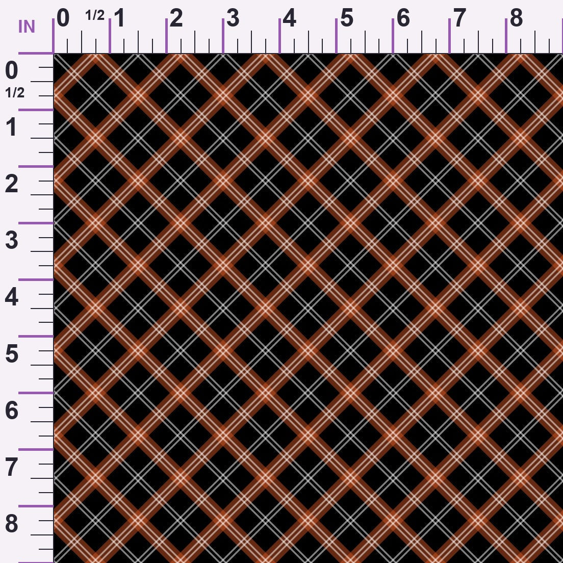 Harvest Tartan Pattern 4 Minky Fabric