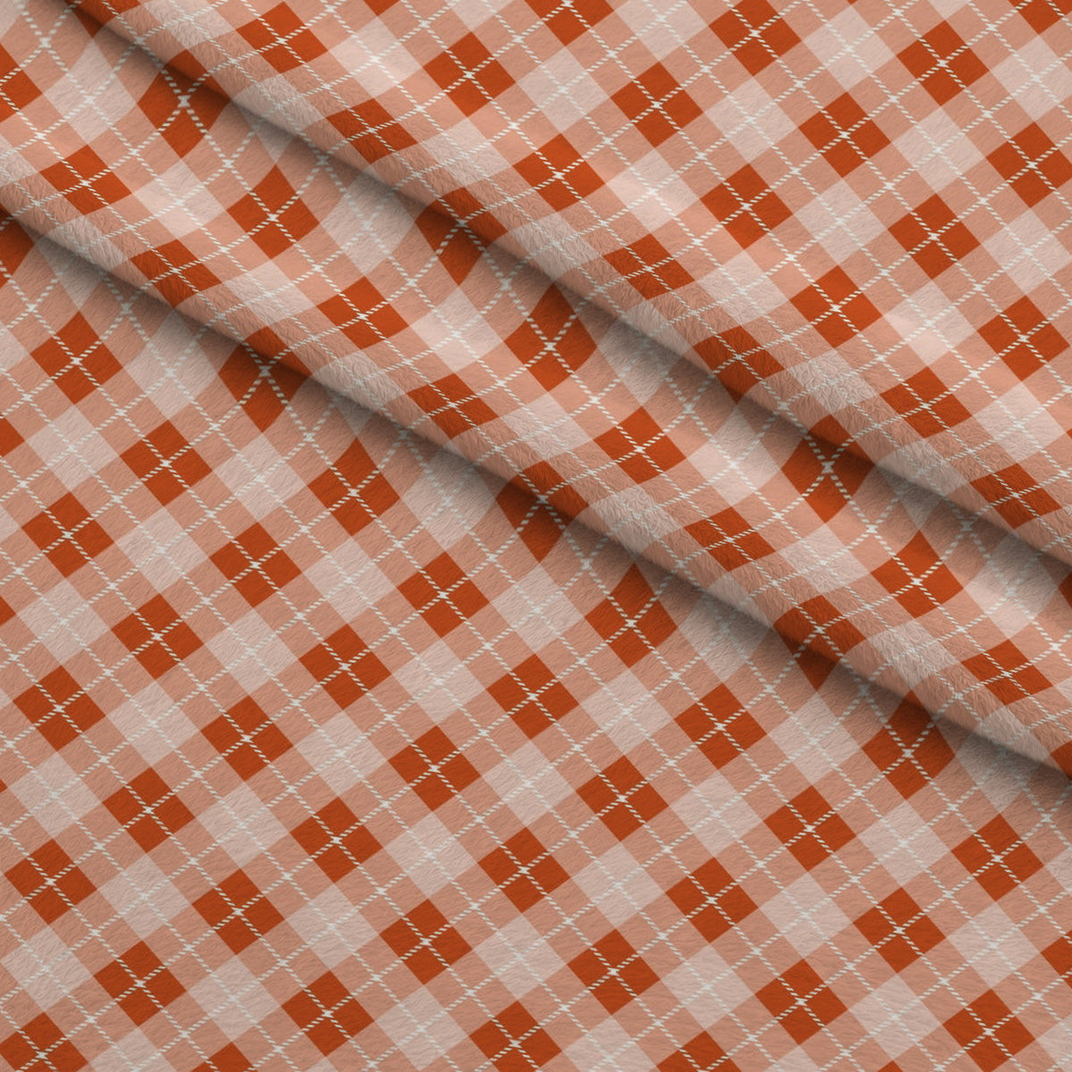 Harvest Tartan Pattern 5 Minky Fabric