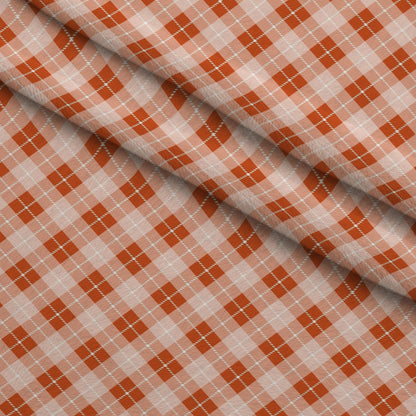 Harvest Tartan Pattern 5 Minky Fabric